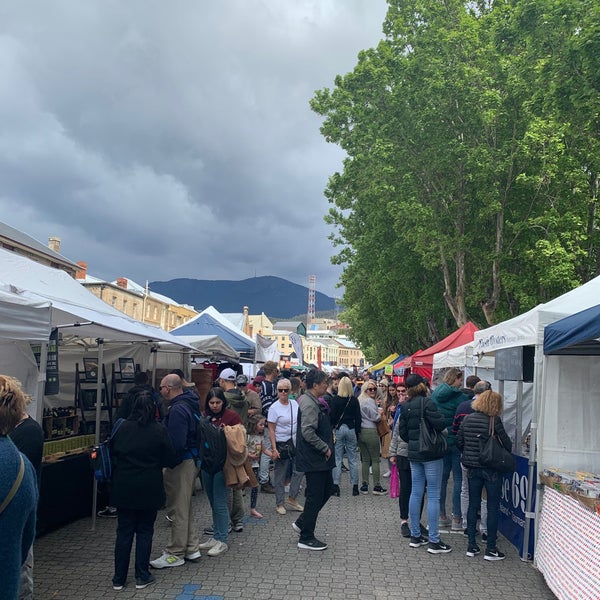 Photo taken at Salamanca Market by Melisa Z. on 10/26/2019