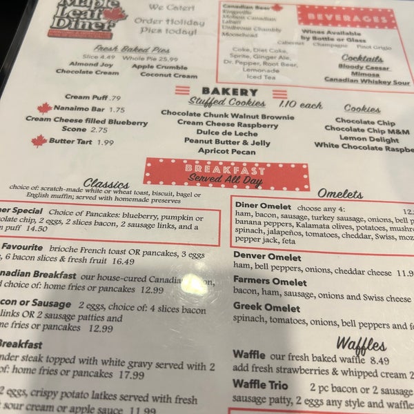 Maple Leaf Diner Diner