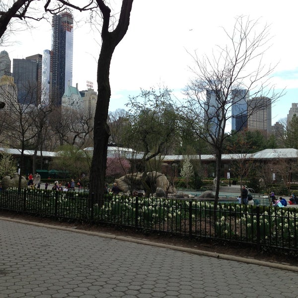 Photo taken at Central Park Zoo by Michael F. on 4/16/2013