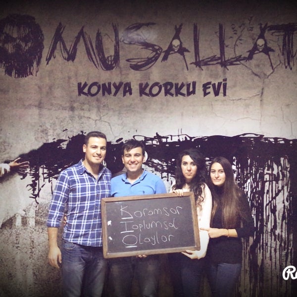 Photo taken at Musallat Konya Korku Evi by Ömer T. on 11/17/2016
