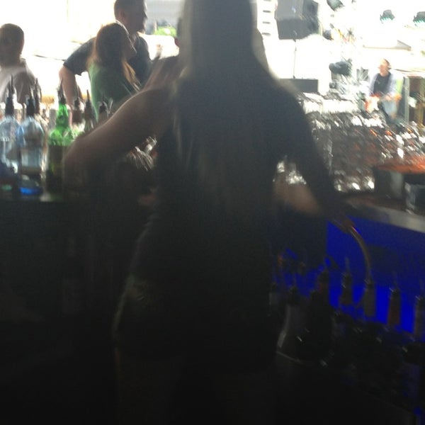 Waitress is so nice at the front bar!!