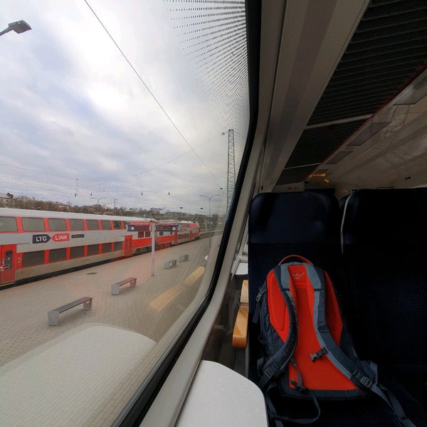 Photo taken at Vilnius Train Station by Oleksii K. on 11/5/2021