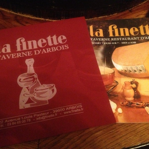 Photo taken at La Finette - Taverne d&#39;Arbois by Alexandre F. on 2/9/2013