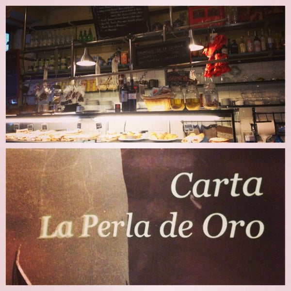 4/19/2013 tarihinde Enric M.ziyaretçi tarafından La Perla de Oro'de çekilen fotoğraf