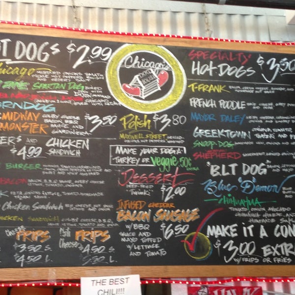 Photo taken at Chicago&#39;s Dog House by Charles B. on 4/8/2013