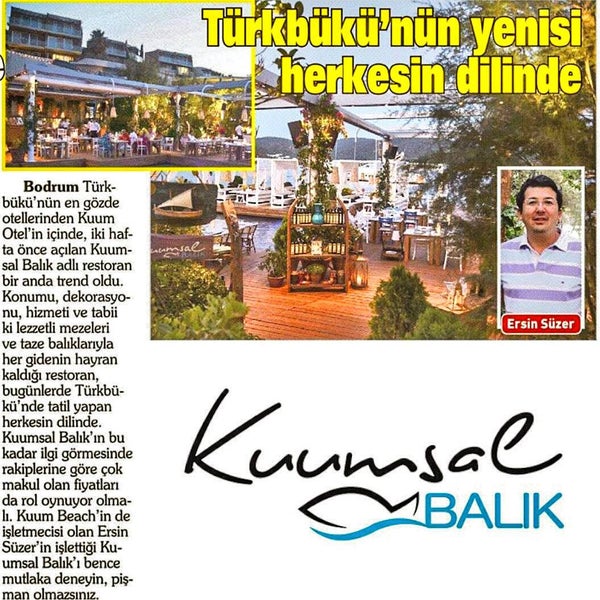 Das Foto wurde bei Kuumsal Balık von Orkun T. am 7/17/2015 aufgenommen