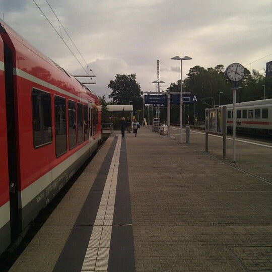 Photo taken at Bahnhof Ostseebad Binz by bnz on 10/7/2012