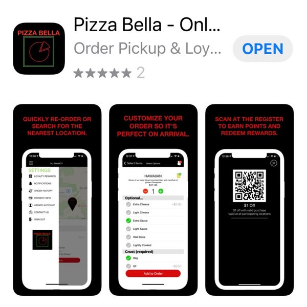 Pizza Bella Bedford Center Bedford, NH