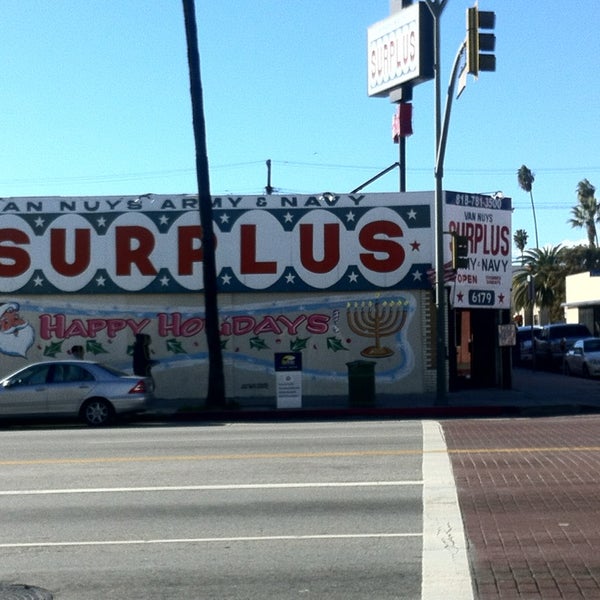 Army Navy Surplus (Now Closed) 6179 Van Nuys Blvd