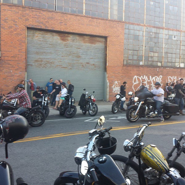 Photo taken at Brooklyn Invitational Custom Motorcycle Show by Ish on 9/21/2013