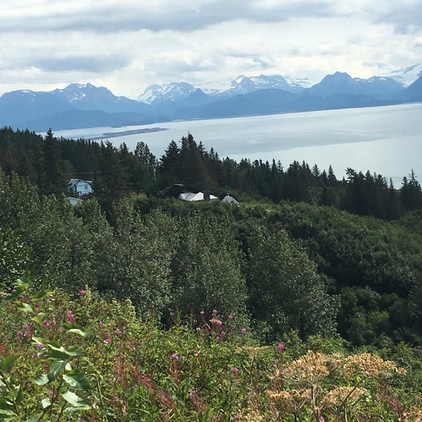Panoramic View Of Kachemak Bay At Cook Inlet Homer, AK
