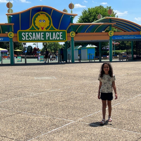 Photo taken at Sesame Place by Joel R. on 6/15/2022