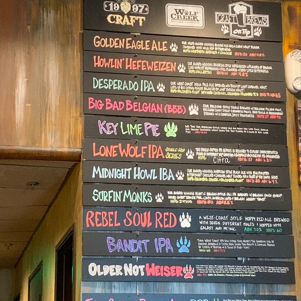 Photo taken at Wolf Creek Restaurant &amp; Brewing Co. by JD S. on 7/19/2019