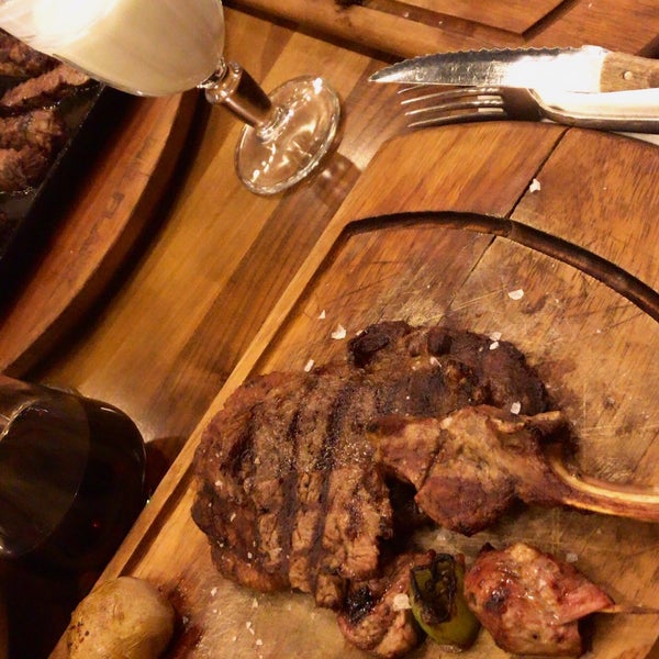 Photo taken at Mr. Flank Steakhouse by Cagla B. on 8/9/2020