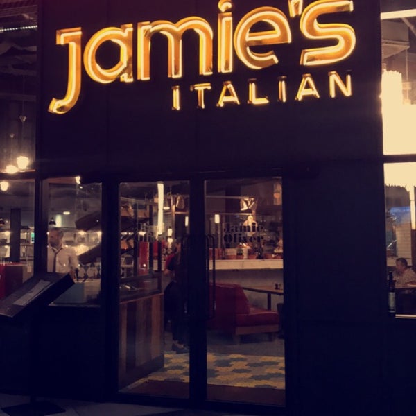 Photo taken at Jamie&#39;s Italian by Talal on 8/18/2017