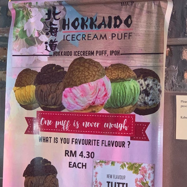 Photos At Hokaido Ice Cream Puff Ice Cream Shop