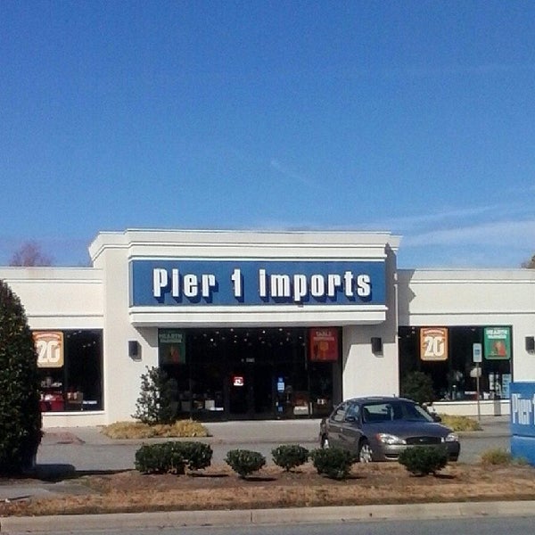 Import first. Pier 1 Imports.