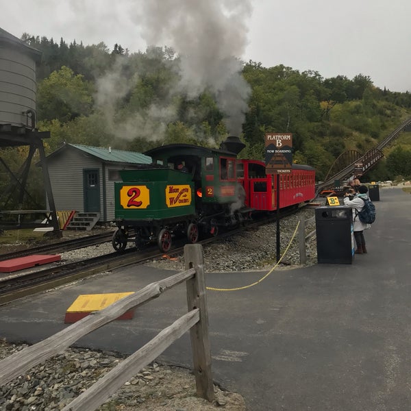 Photo taken at The Mount Washington Cog Railway by Julie A. on 9/16/2019