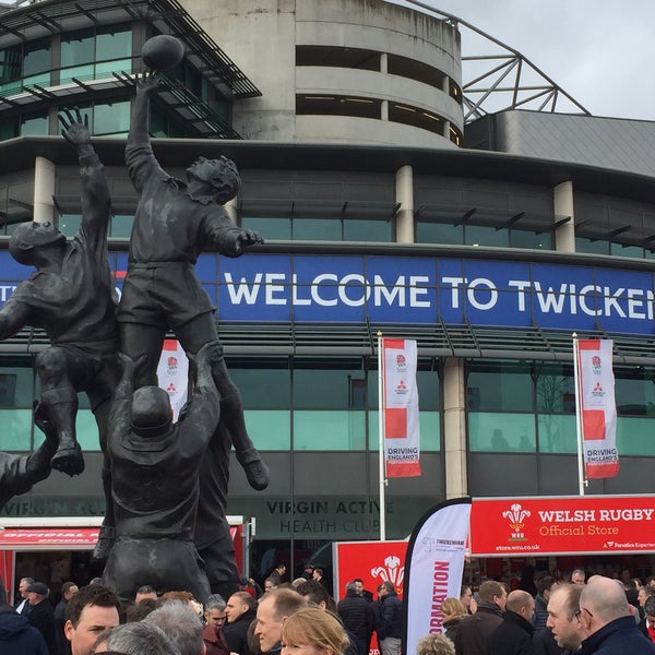 3/7/2020 tarihinde Mark D.ziyaretçi tarafından Twickenham Stadium'de çekilen fotoğraf