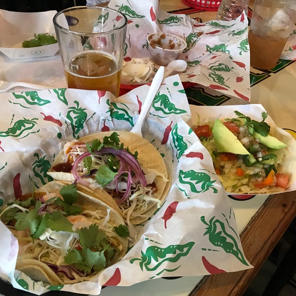 Great tacos, full of flavor and creatively crafted. All the tacos I had were amazing. Don't be tricked by the nondescript outside, it is happening inside, and the owners could not be nicer.