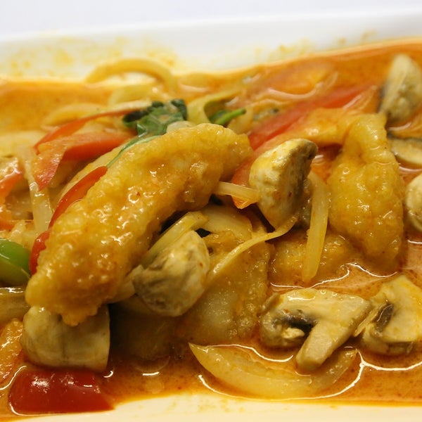 Fish in Red Curry