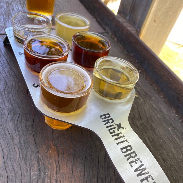 Photo taken at Bright Brewery by David W. on 2/29/2020
