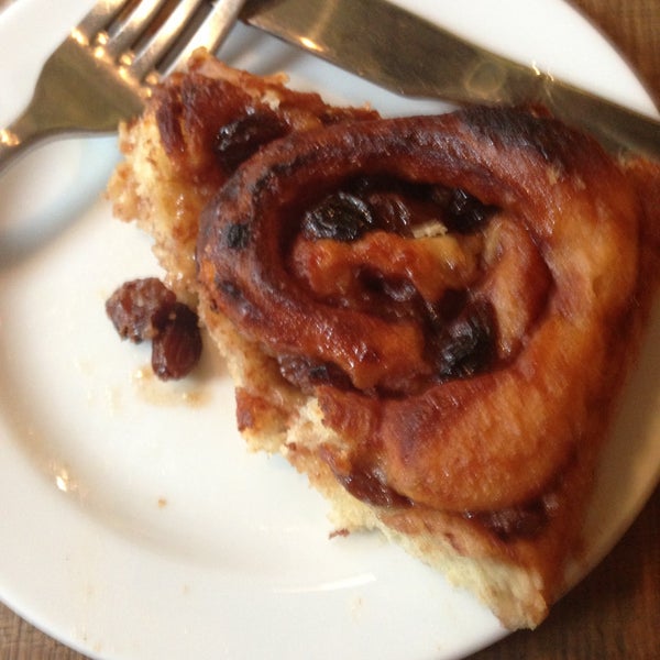 As a Chelsea bun aficionado, I highly recommend theirs. Have it slightly warm and just lay back as the sweet cinnamon and mosit bun envelops you.