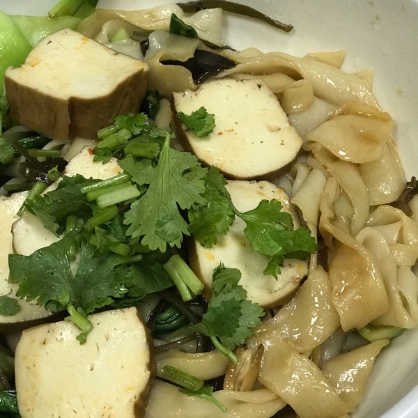 The noodles are awesome!  Add some black vinegar and some hot oil to make it even better.