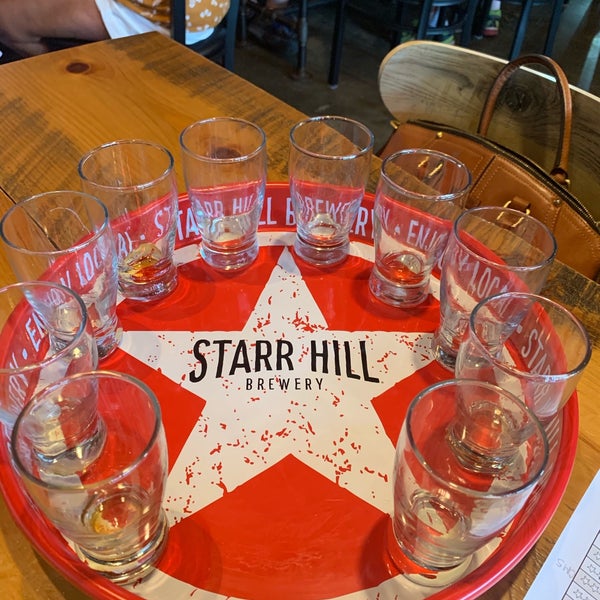 Photo taken at Starr Hill Brewery by Ronald M. on 8/17/2019