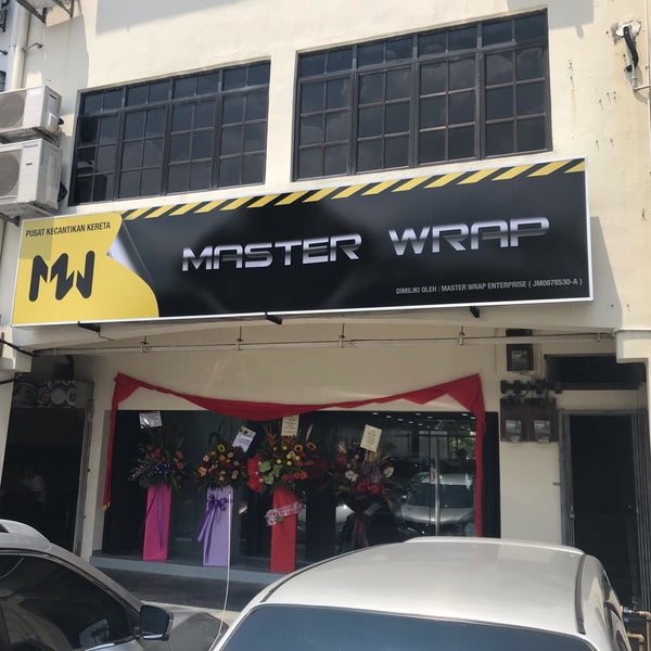 Master Wrap Detail Studio Automotive Repair Shop in Johor Bahru