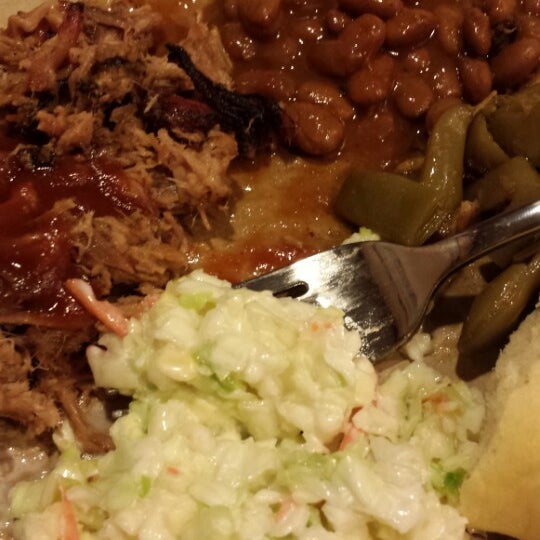 Photo taken at Dickey&#39;s Barbecue Pit by Catalina S. on 2/17/2014