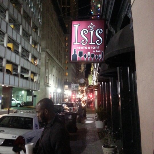 Photo taken at Isis Restaurant &amp; Bar by Benard J. on 2/1/2013