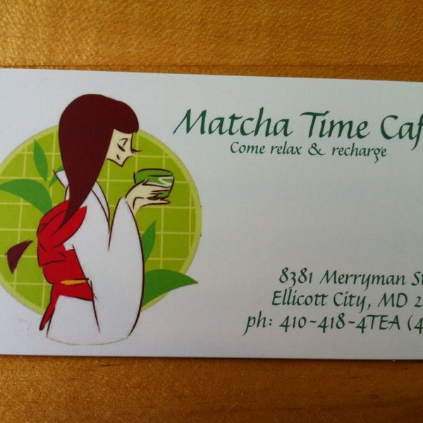 Photo taken at Matcha Time Cafe by Rob on 7/8/2013