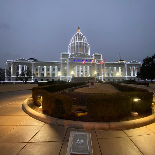 Photo taken at Arkansas State Capitol by Rick C. on 12/29/2020