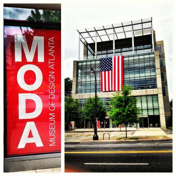 Photo taken at Museum of Design Atlanta (MODA) by WETSU76 J. on 7/7/2013