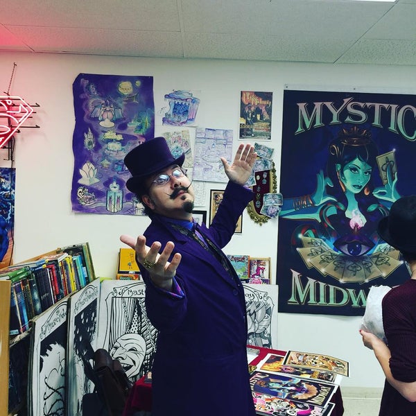 Photo taken at Mission: Comics &amp; Art by Suzanne R. on 3/4/2016