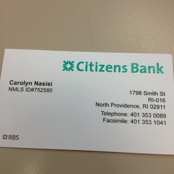 Citizens Bank, 1798 Smith St, North Providence, RI, citizens bank, Banka, B...