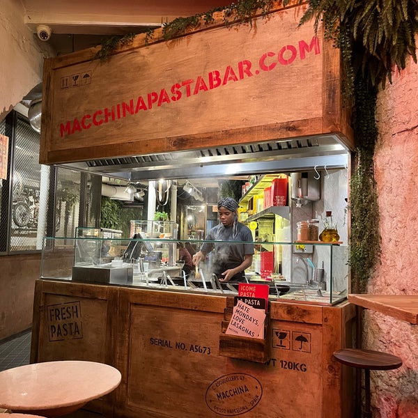 10/8/2022 tarihinde Yavuz Ş.ziyaretçi tarafından Macchina Pasta Bar'de çekilen fotoğraf