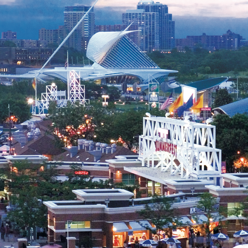 Henry Maier Festival Park Park in Historic Third Ward