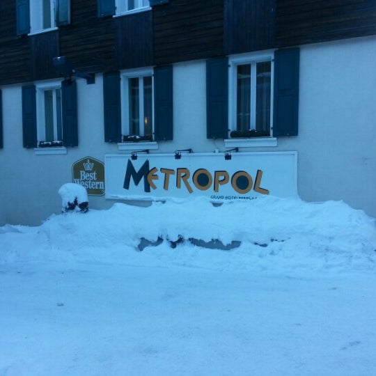 Photo prise au Hotel Metropol Saas-Fee par uesu le12/12/2012