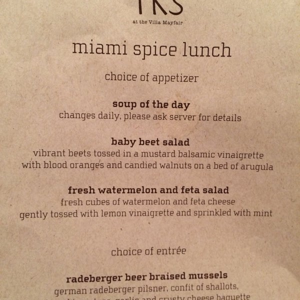 Try the happy hour too with the short ribs and slaw! My favorite place in Coconut Grove #miamispice