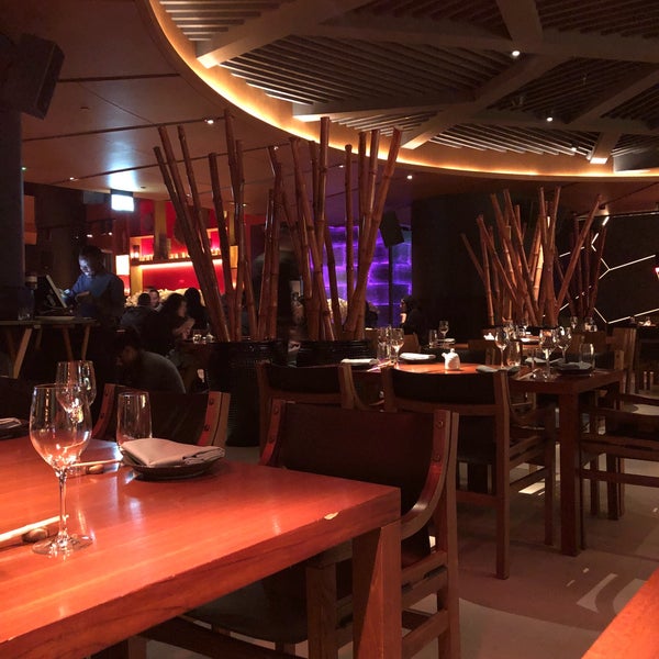 Foto diambil di Novikov Restaurant &amp; Bar oleh Muna B. pada 3/3/2018