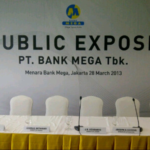 Auditorium Menara Bank Mega Lt 3 Jakarta Selatan Jakarta Jakarta