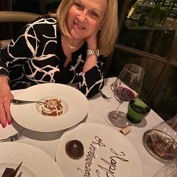 Had a wonderful anniversary dinner at Cafe Boulud.  Caviar with sparkling rose wine, pasta made at the table, melt in your mouth steak with a great bottle of Cabernet. A great evening.