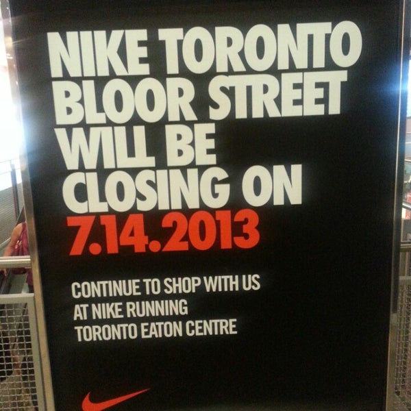 Nike Toronto cerrado) - Yorkville - 101 St W