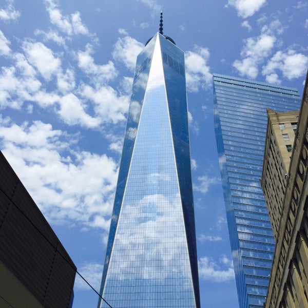 8/1/2015 tarihinde Leslie F.ziyaretçi tarafından One World Trade Center'de çekilen fotoğraf