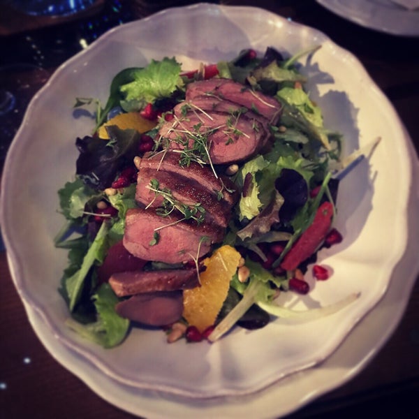 Amazing duck breast salad 👌🏼#sousvide