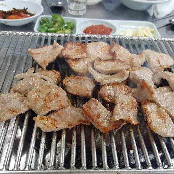 원조숯불소금구이 - 화양동에서 바비큐 전문점일 원조숯불소금구이