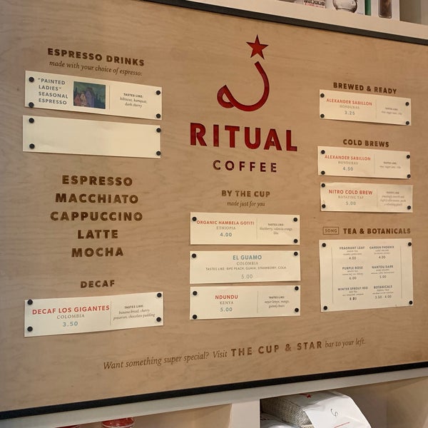 11/12/2018 tarihinde Cristian A.ziyaretçi tarafından Ritual Coffee Roasters'de çekilen fotoğraf