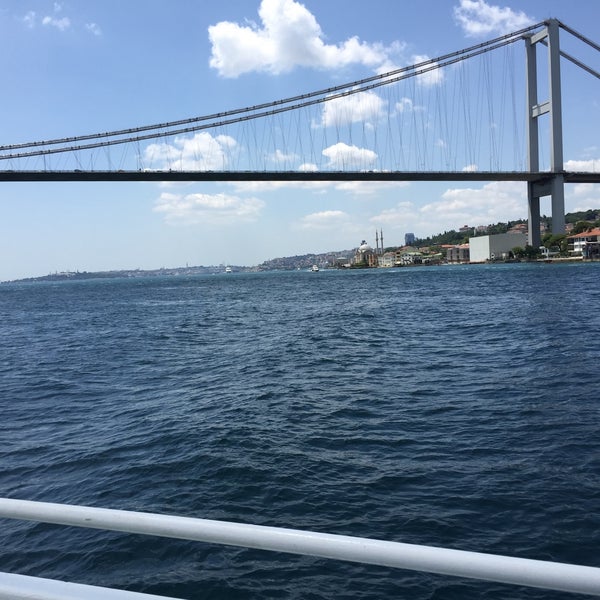 Photo taken at Bosphorus Bridge by Yaşar Ö. on 7/13/2015